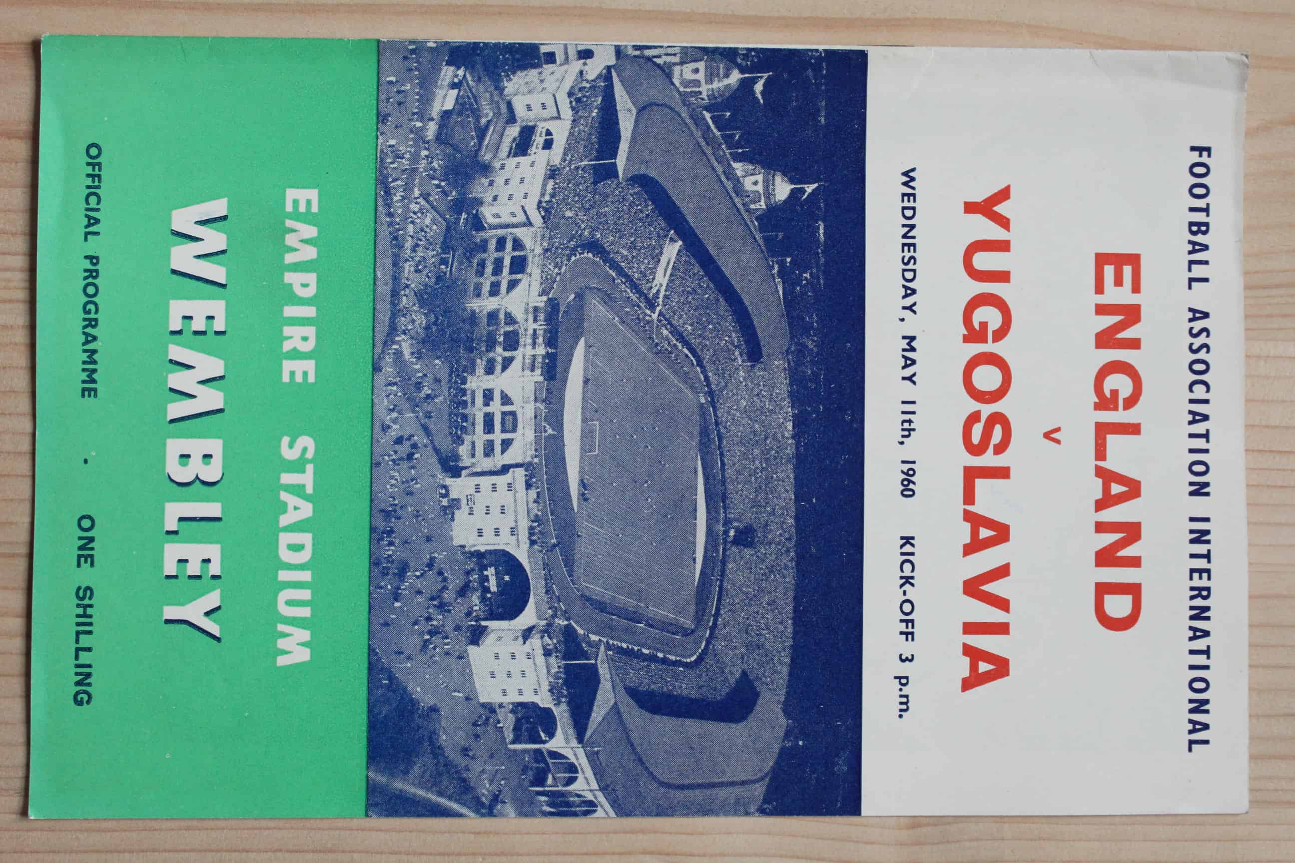 England v Yugoslavia